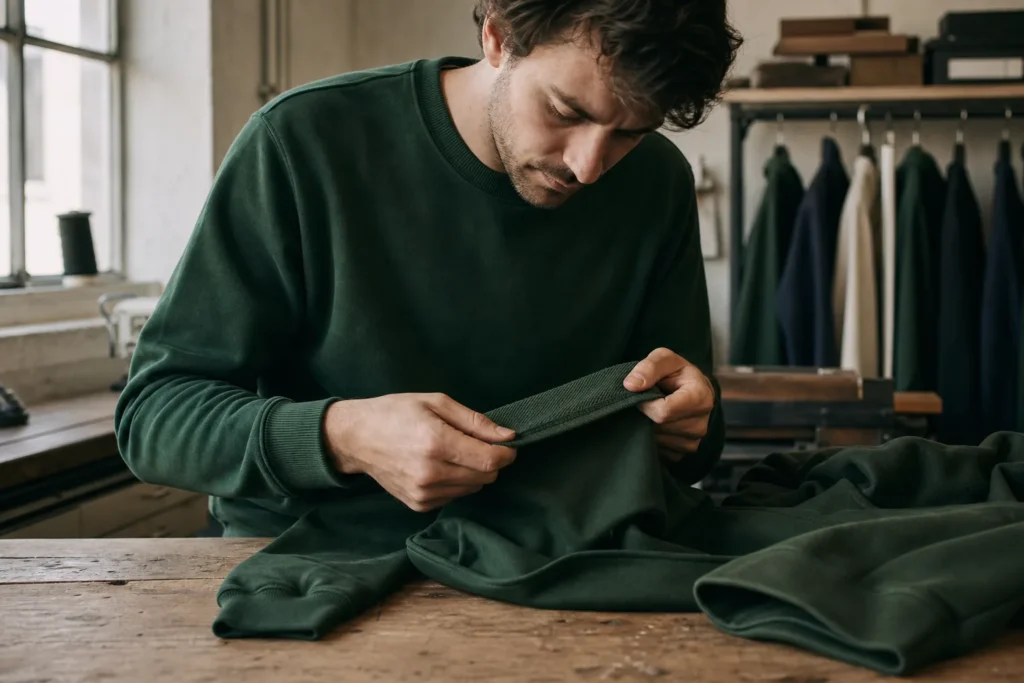 What makes a good sweatshirt.